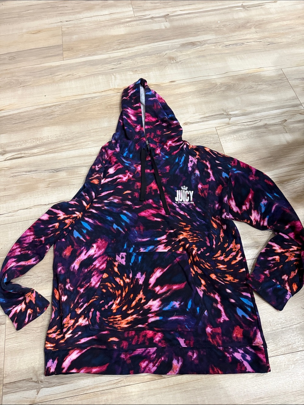Juicy Couture French terry hoodie size large